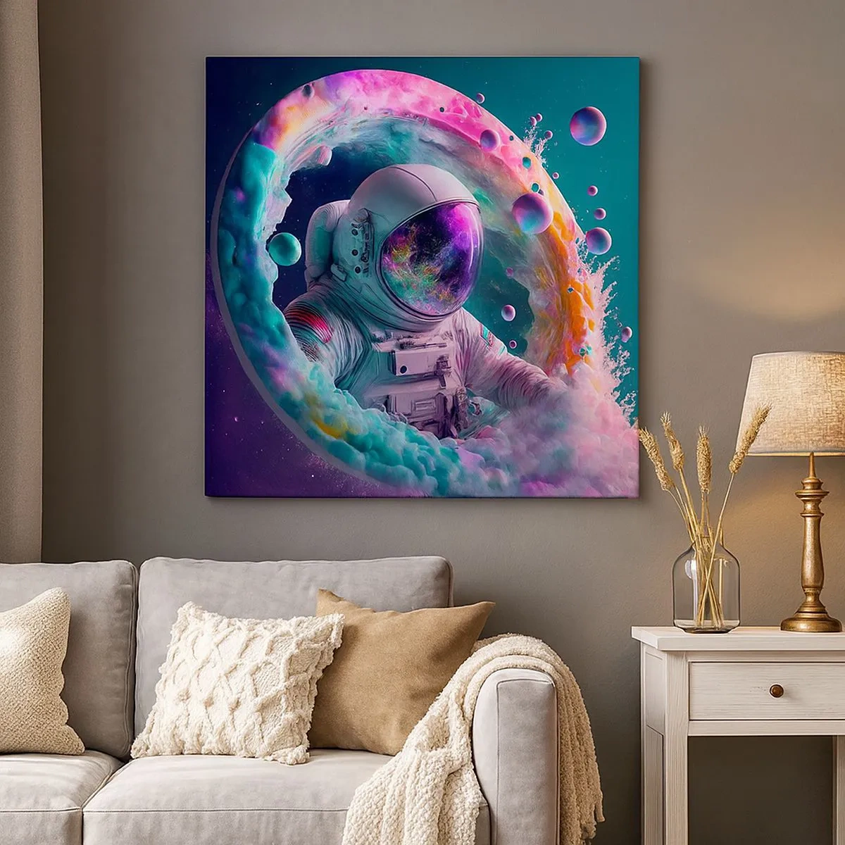 Obraz na płótnie - Gwiezdne wrota - 30x30 cm