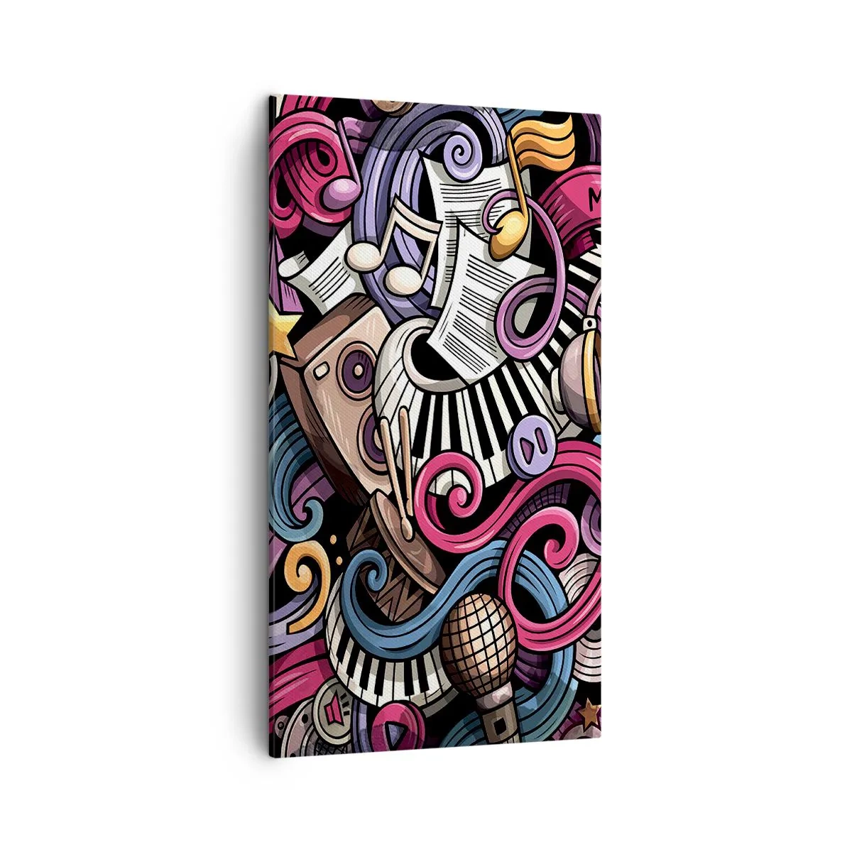 Obraz na płótnie - Skomplikowana melodia - 45x80 cm