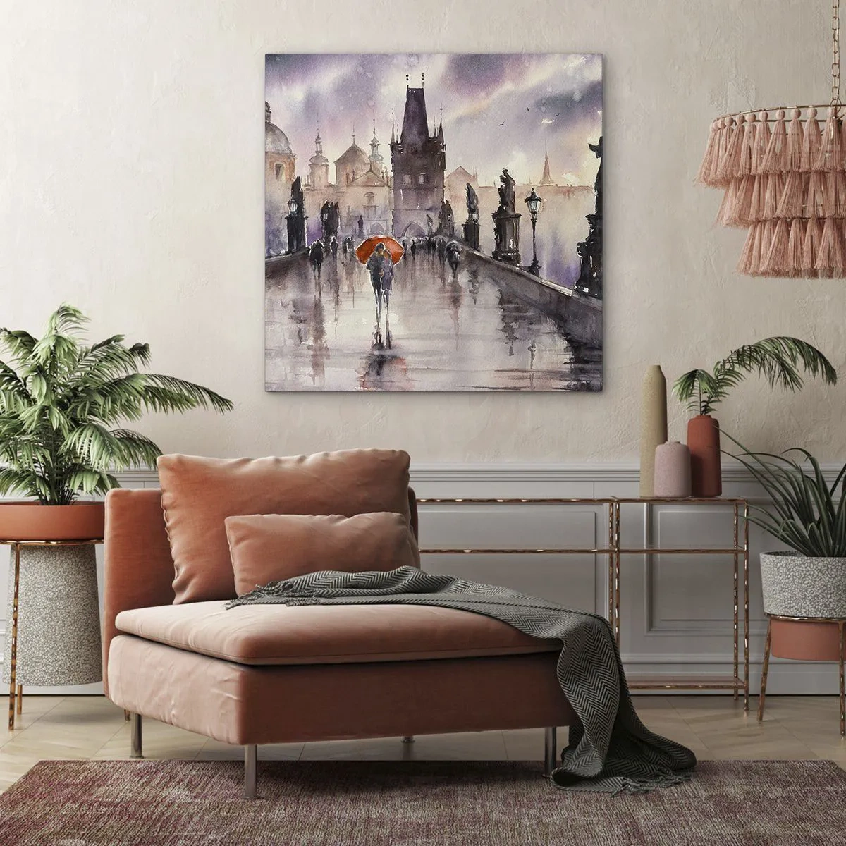 Obraz na płótnie - Ludzie się nie zmieniają - 60x60 cm