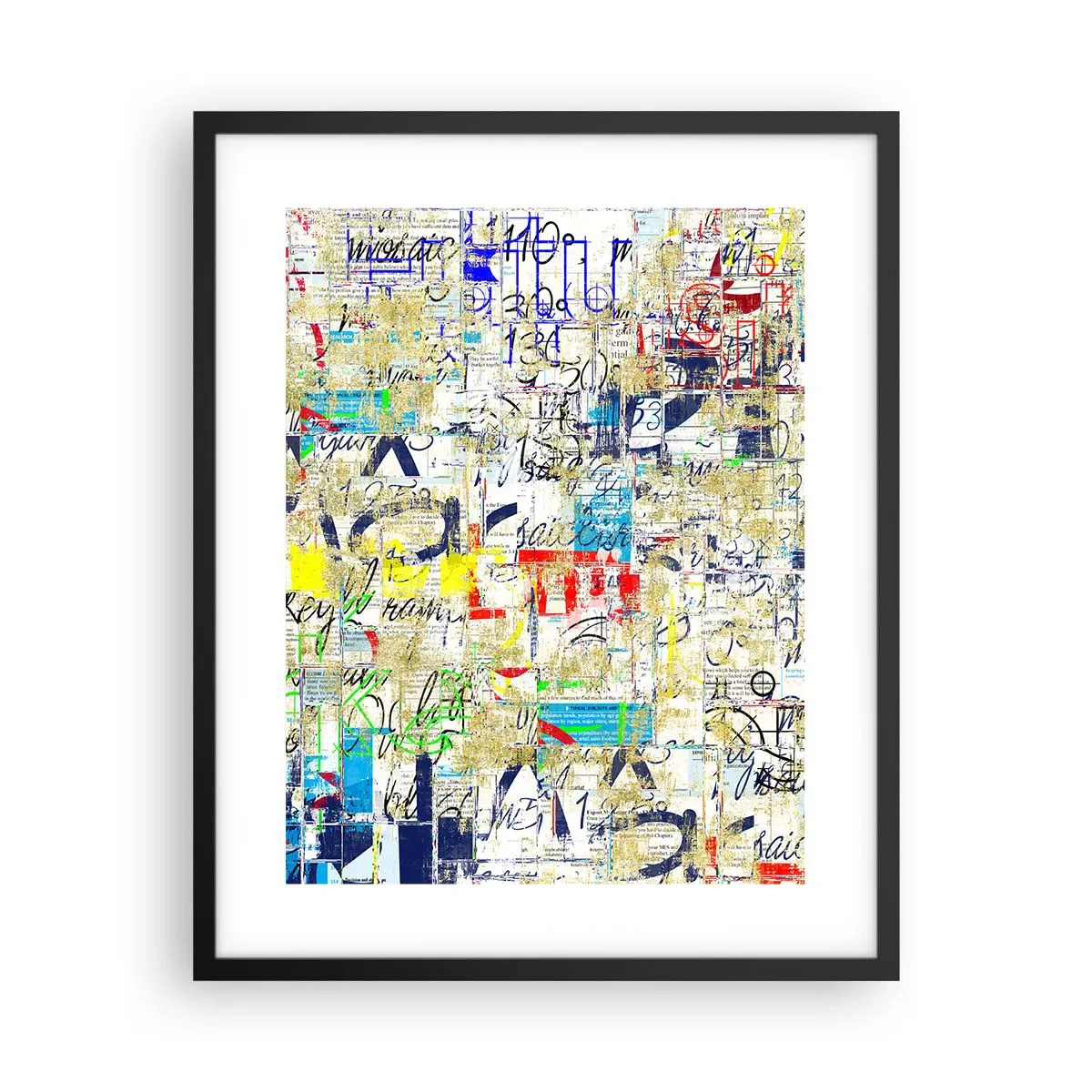 Plakat w czarnej ramie - Po prostu cieszy oczy - 40x50 cm