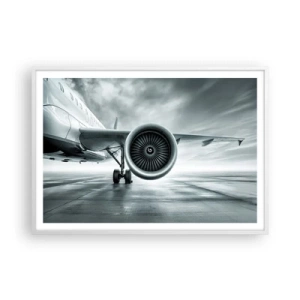 Plakat w białej ramie - Jest moc! - 100x70 cm