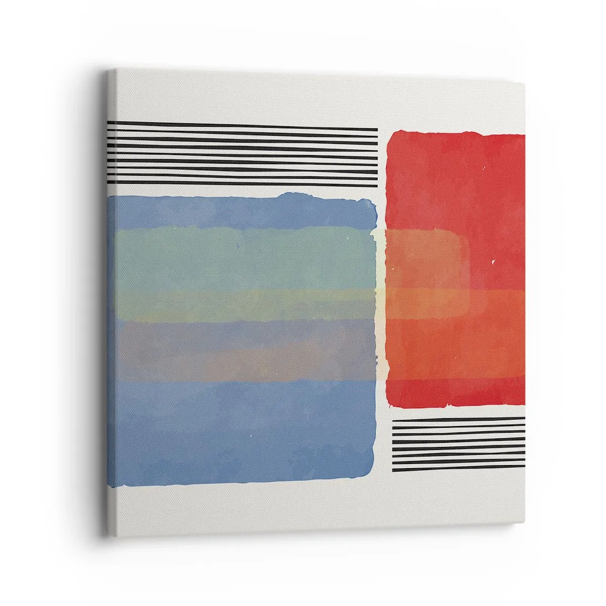 Obraz na płótnie - Duch i litera geometrii - 30x30 cm