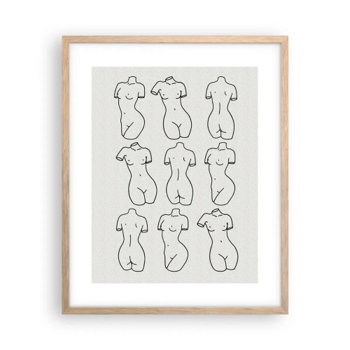 Plakat w ramie jasny dąb - Tylko Wenus - 40x50 cm