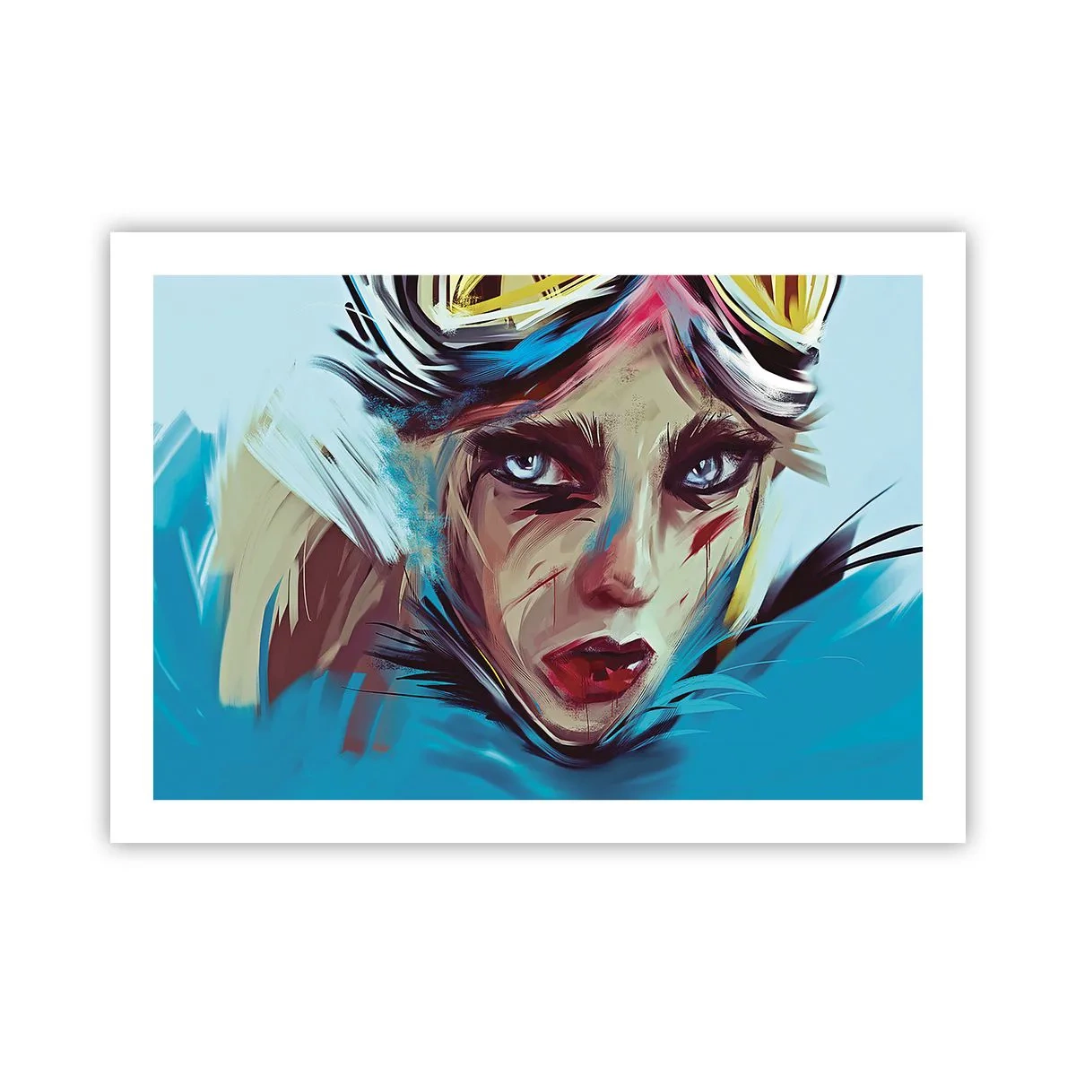 Plakat - Wojowniczka szos - 70x50 cm