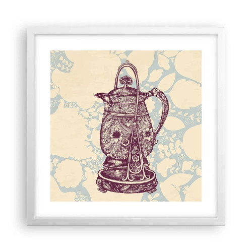 Plakat w białej ramie - Uroda codzienności - 40x40 cm