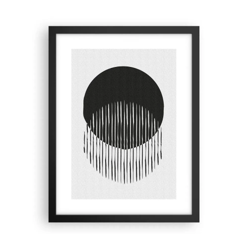 Plakat w czarnej ramie - Jego alter ego - 30x40 cm