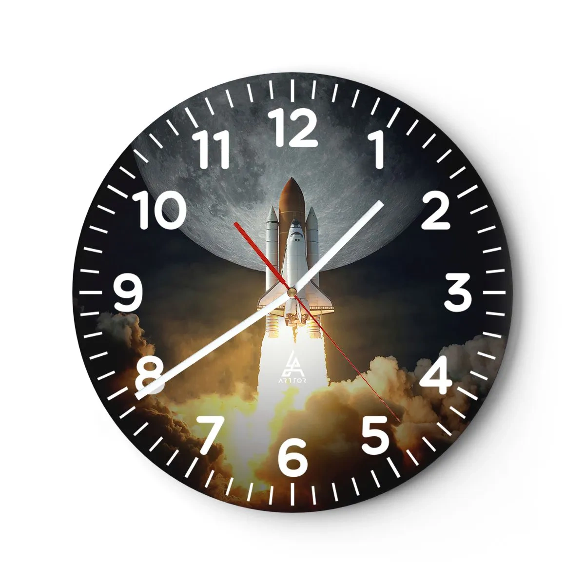 Zegar ścienny - Początek nieziemskiej przygody - 30x30 cm