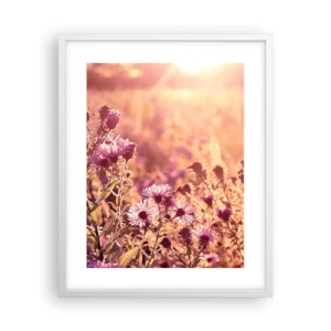 Plakat w białej ramie - Przed odejściem lata - 40x50 cm