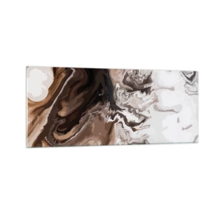 Obraz na szkle - Kontredans barw - 100x40 cm