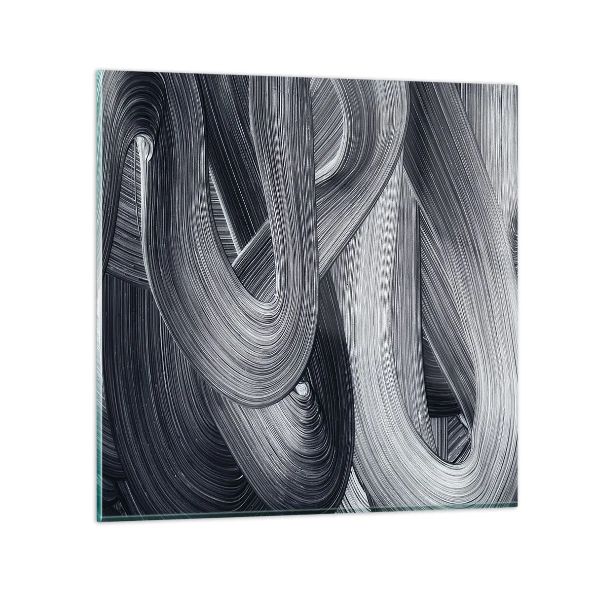 Obraz na szkle - Płynność rzeczywistości - 50x50 cm