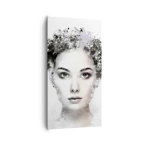 Obraz na płótnie - Portret niezwykle stylowy - 65x120 cm