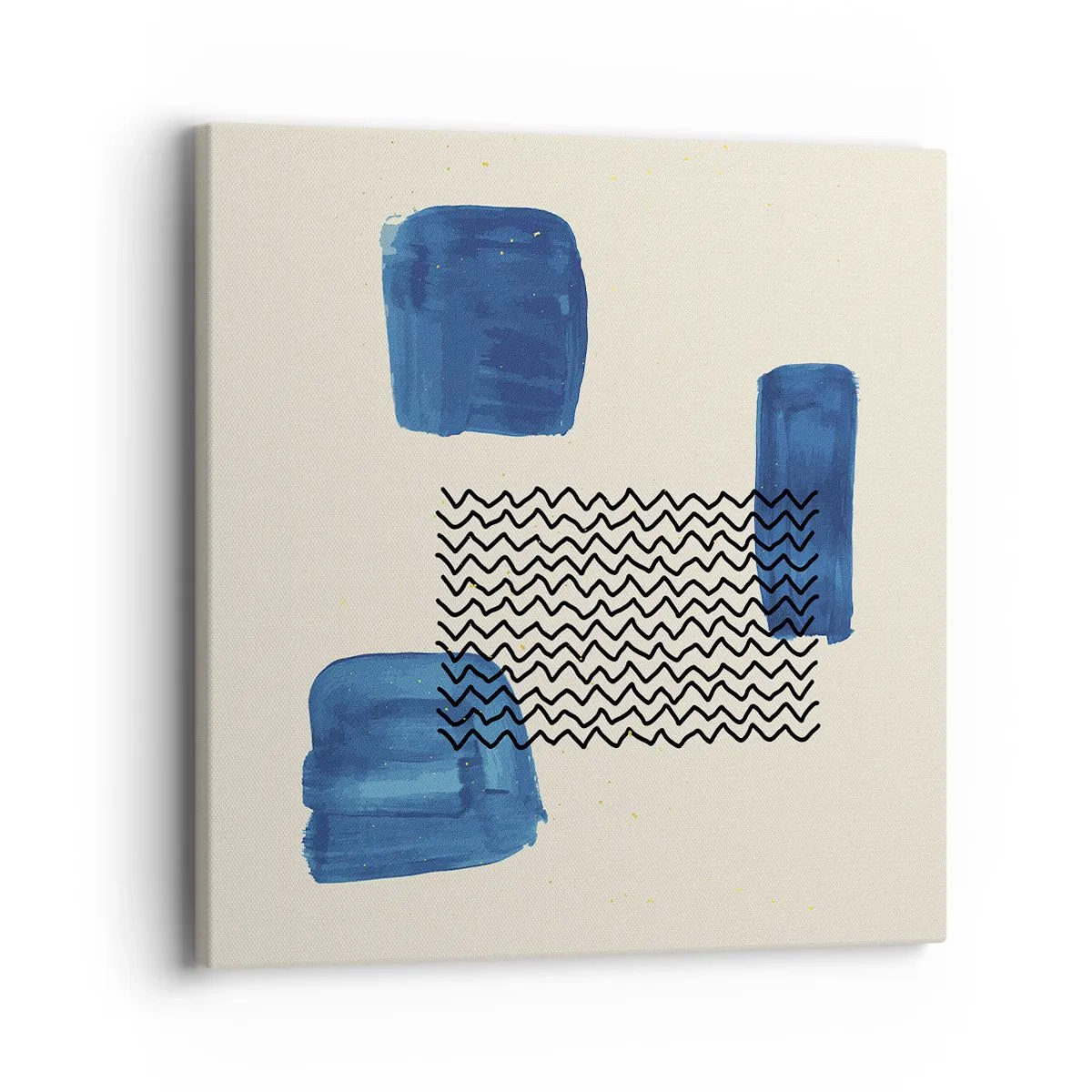 Obraz na płótnie - Abstrakcyjny kwartet - 40x40 cm