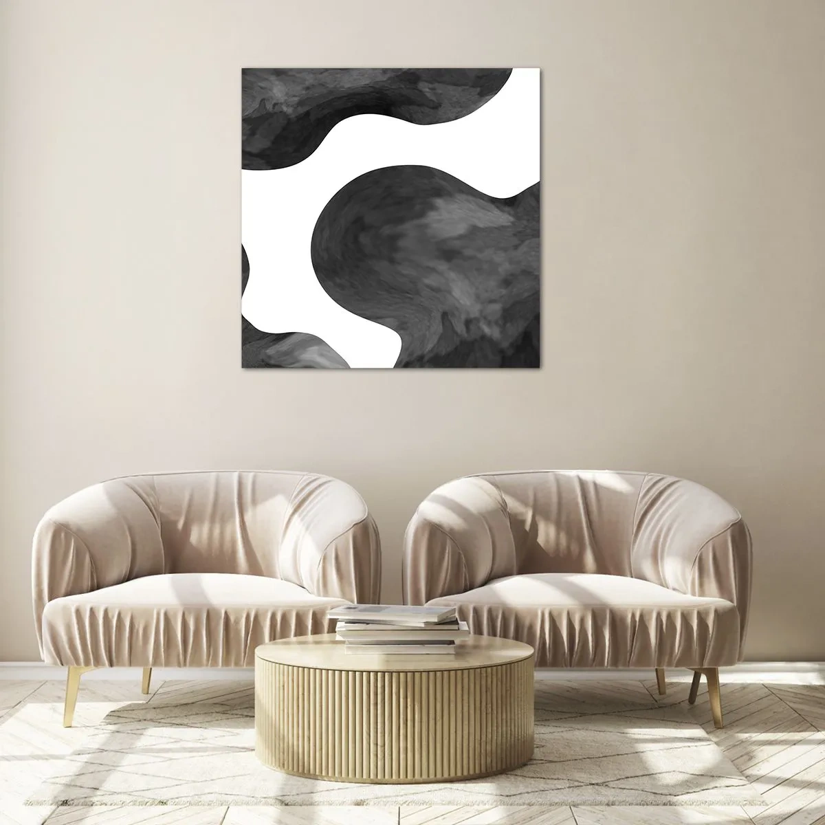 Obraz na szkle - Droga Mleczna - 60x60 cm