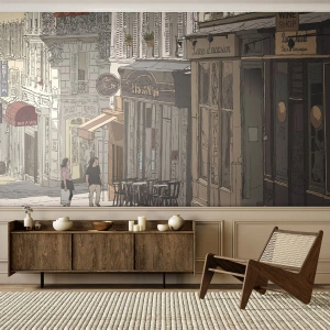 Fototapeta Premium Sand - Miejskie radości - Architektura, Miasto, Paryż - 500x350 cm