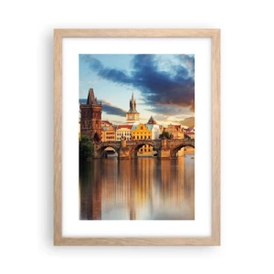 Plakat w ramie jasny dąb - Piękna od wieków - 30x40 cm