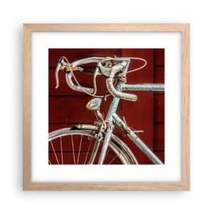 Plakat w ramie jasny dąb - Stworzony do zwycięstw - 30x30 cm