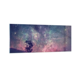 Obraz na szkle - Pod magicznym niebem - 100x40 cm