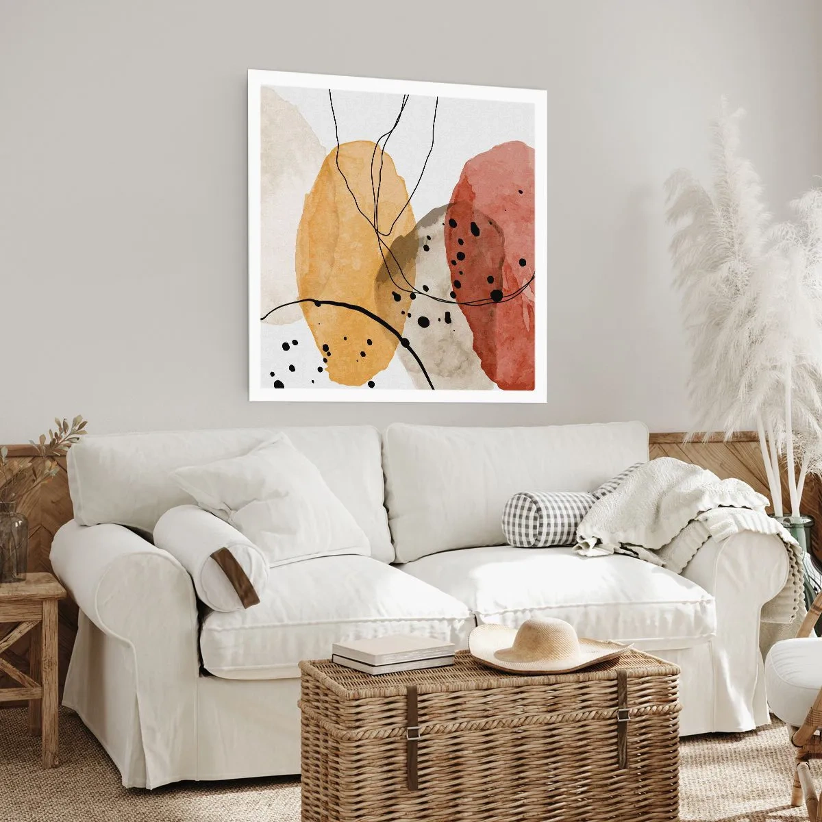 Plakat - Jak powietrze lekkie, przejrzyste - 30x30 cm