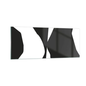 Obraz na szkle - Pozytyw -negatyw - 100x40 cm