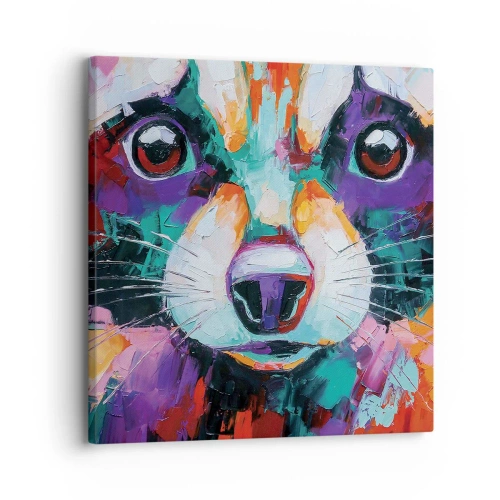 Obraz na płótnie - Tylko dobre emocje - 30x30 cm