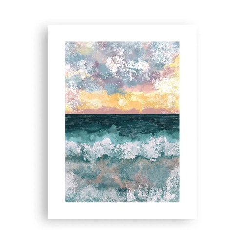 Plakat - Woda, światło, powietrze - 30x40 cm
