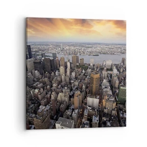 Obraz na płótnie - Bijące serce naszych czasów - 70x70 cm