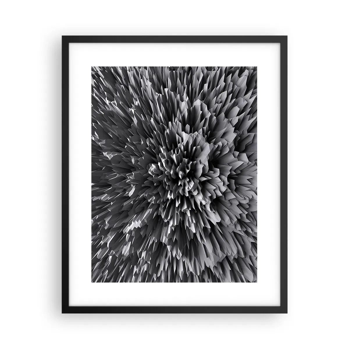 Plakat w czarnej ramie - Już ostrzej się nie da - 40x50 cm