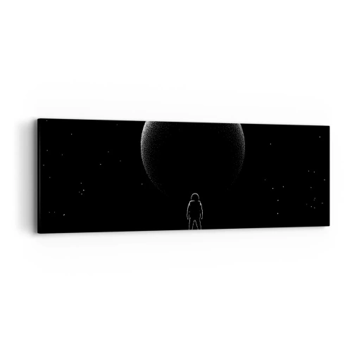 Obraz na płótnie - Twarzą w twarz - 90x30 cm
