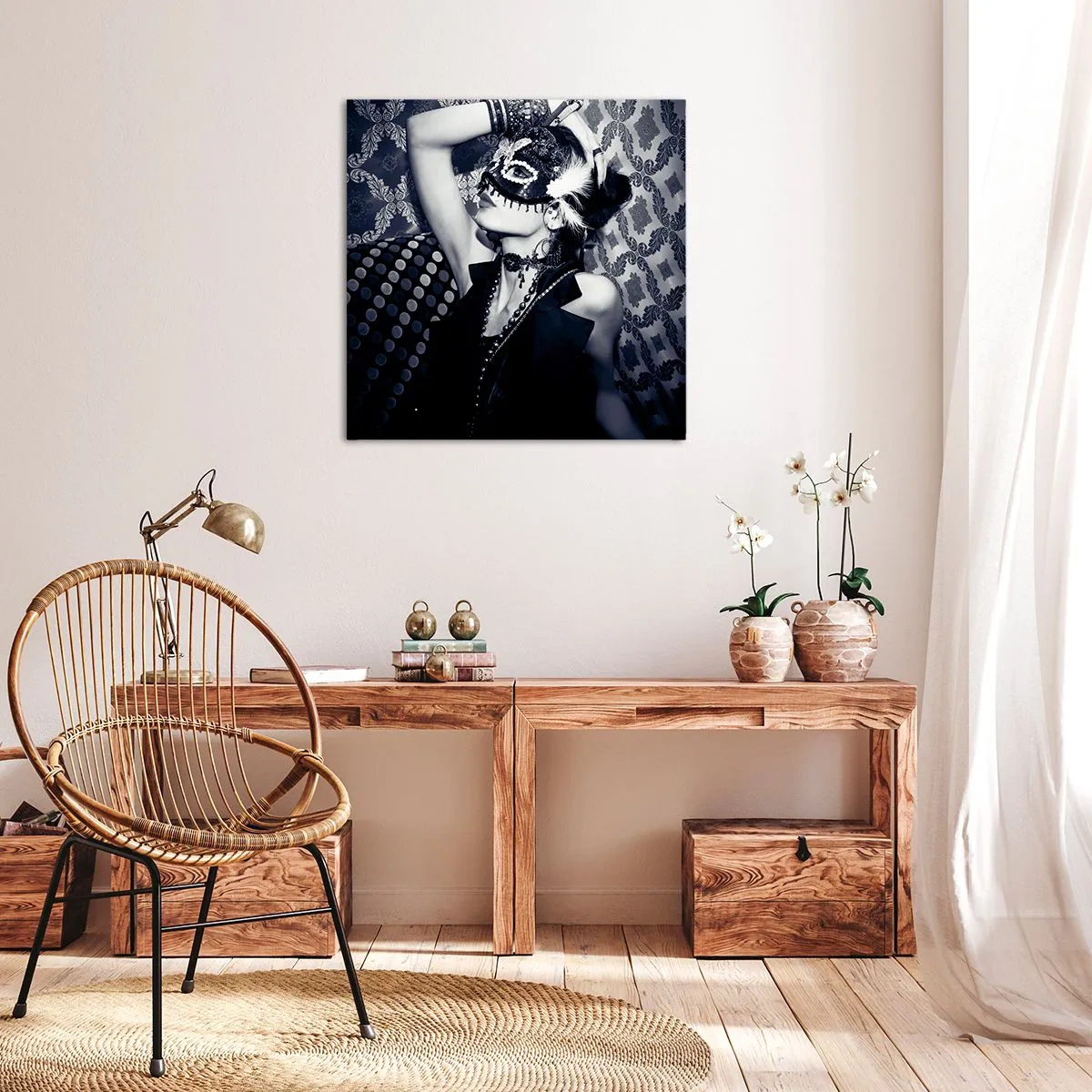 Obraz na płótnie - Dekoracje, ozdoby, desenie... - 60x60 cm