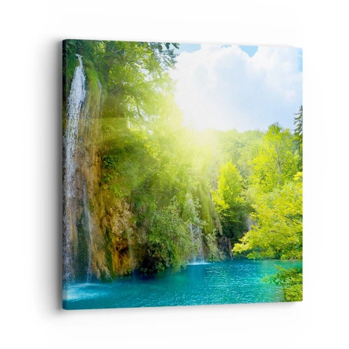 Obraz na płótnie - To musi być Eden - 40x40 cm