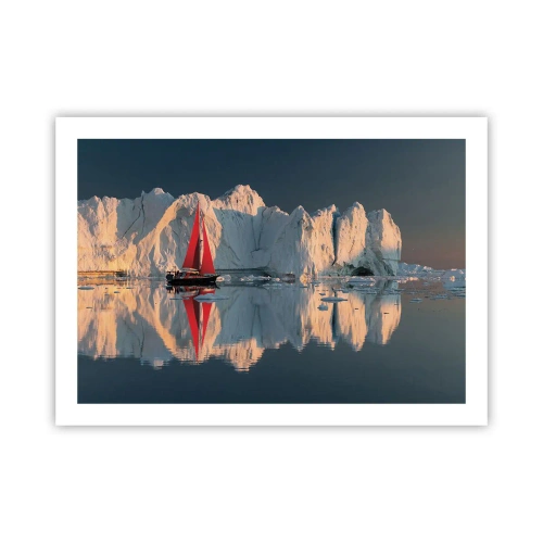 Plakat - Na krańcu świata - 70x50 cm