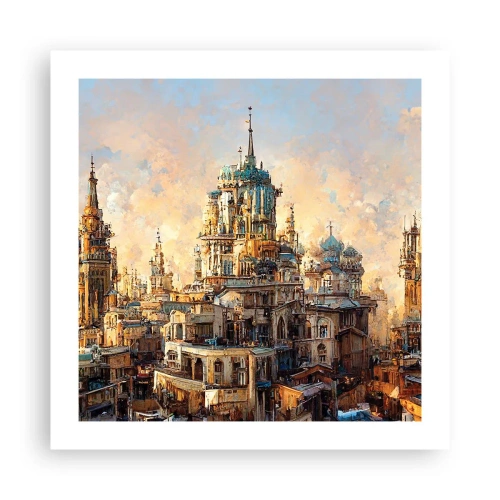 Plakat - Miasto miast - 50x50 cm