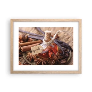 Plakat w ramie jasny dąb - Ku jedności ciała i ducha - 40x30 cm