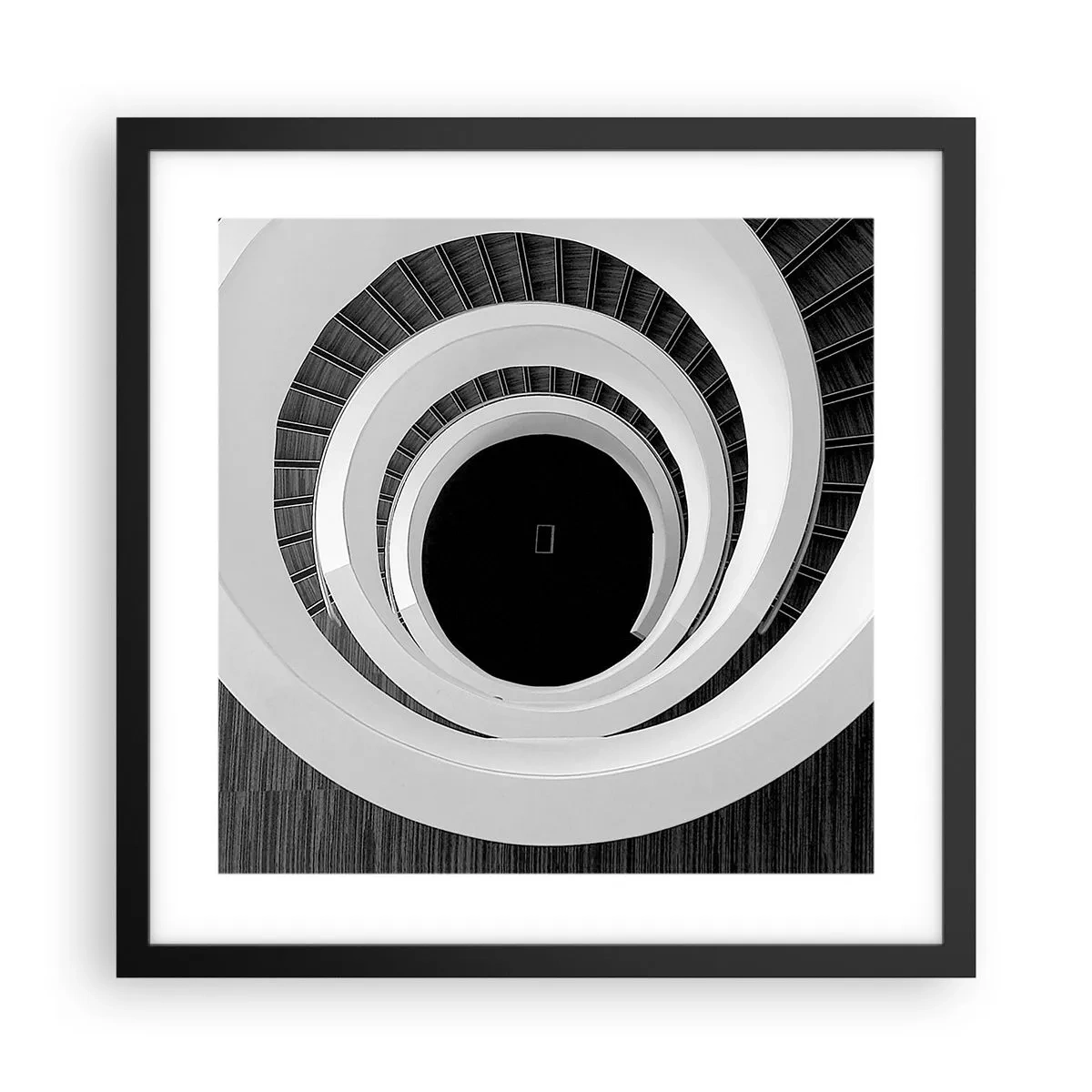 Plakat w czarnej ramie - Do istoty rzeczy - 40x40 cm