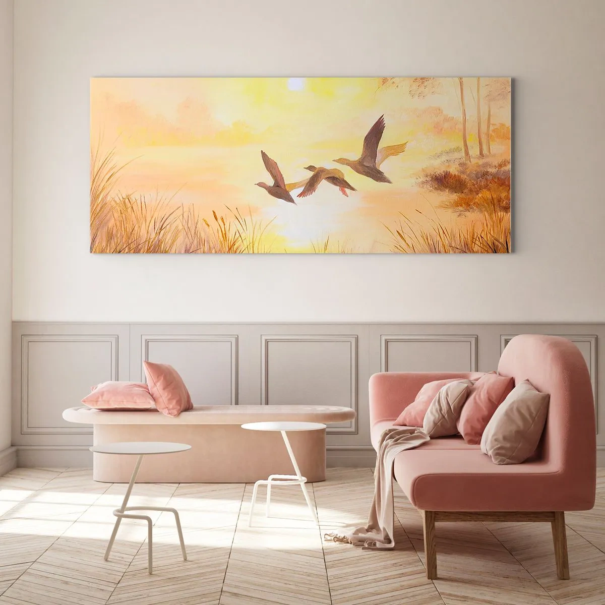 Obraz na szkle - Początek dalekiej podróży - 100x40 cm