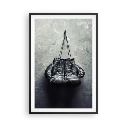Plakat w czarnej ramie - Czas walki i czas pokoju - 61x91 cm