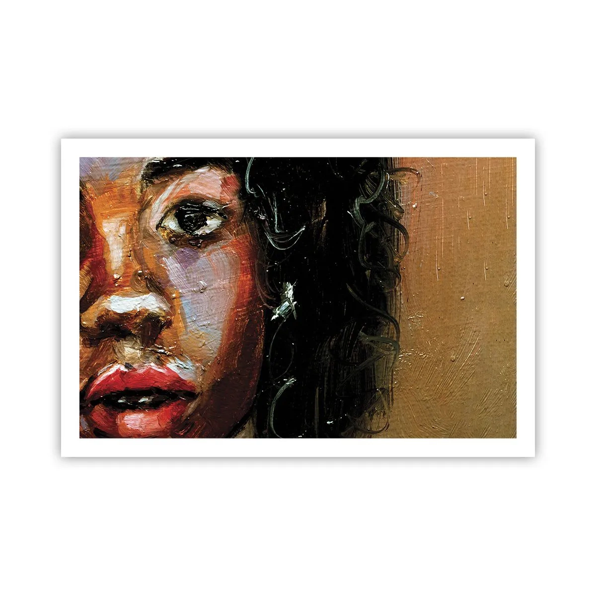 Plakat - Czerń i blask - 91x61 cm