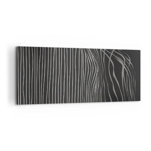 Obraz na płótnie - Rytm i akcent - 100x40 cm