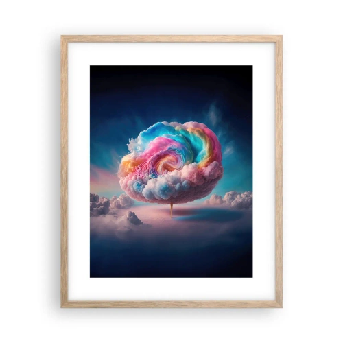 Plakat w ramie jasny dąb - Sen o wesołym miasteczku - 40x50 cm