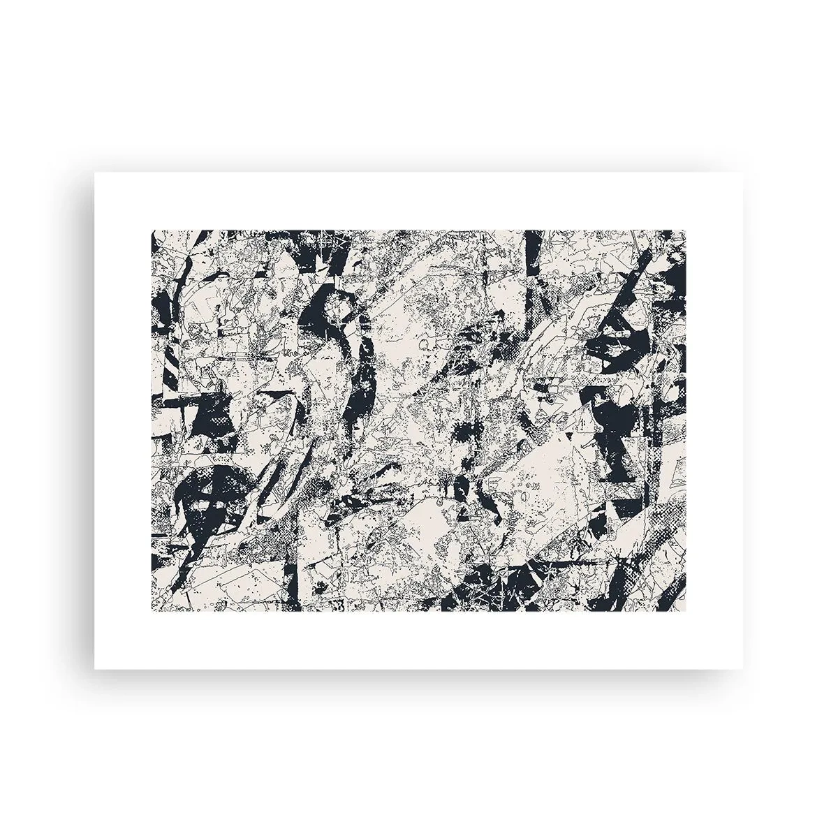 Plakat - Przenikanie przeciwieństw - 40x30 cm