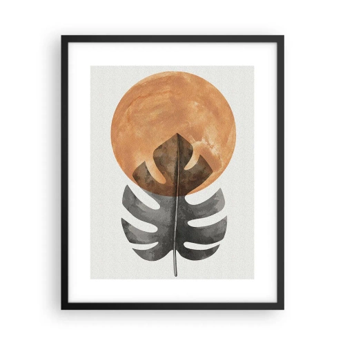 Plakat w czarnej ramie - Zawsze słońce - 40x50 cm