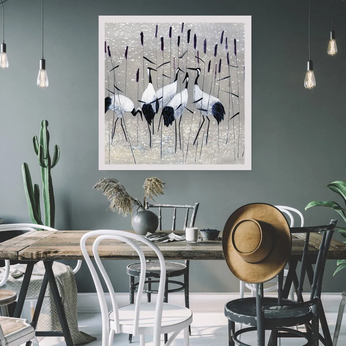 Plakat - Wśród swoich - 40x40 cm