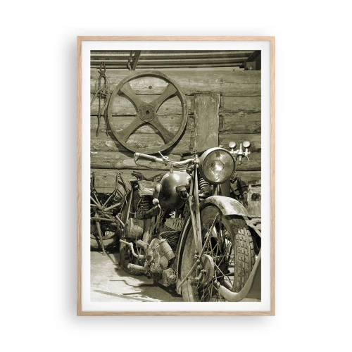 Plakat w ramie jasny dąb - W szopie wuja Władka - 70x100 cm