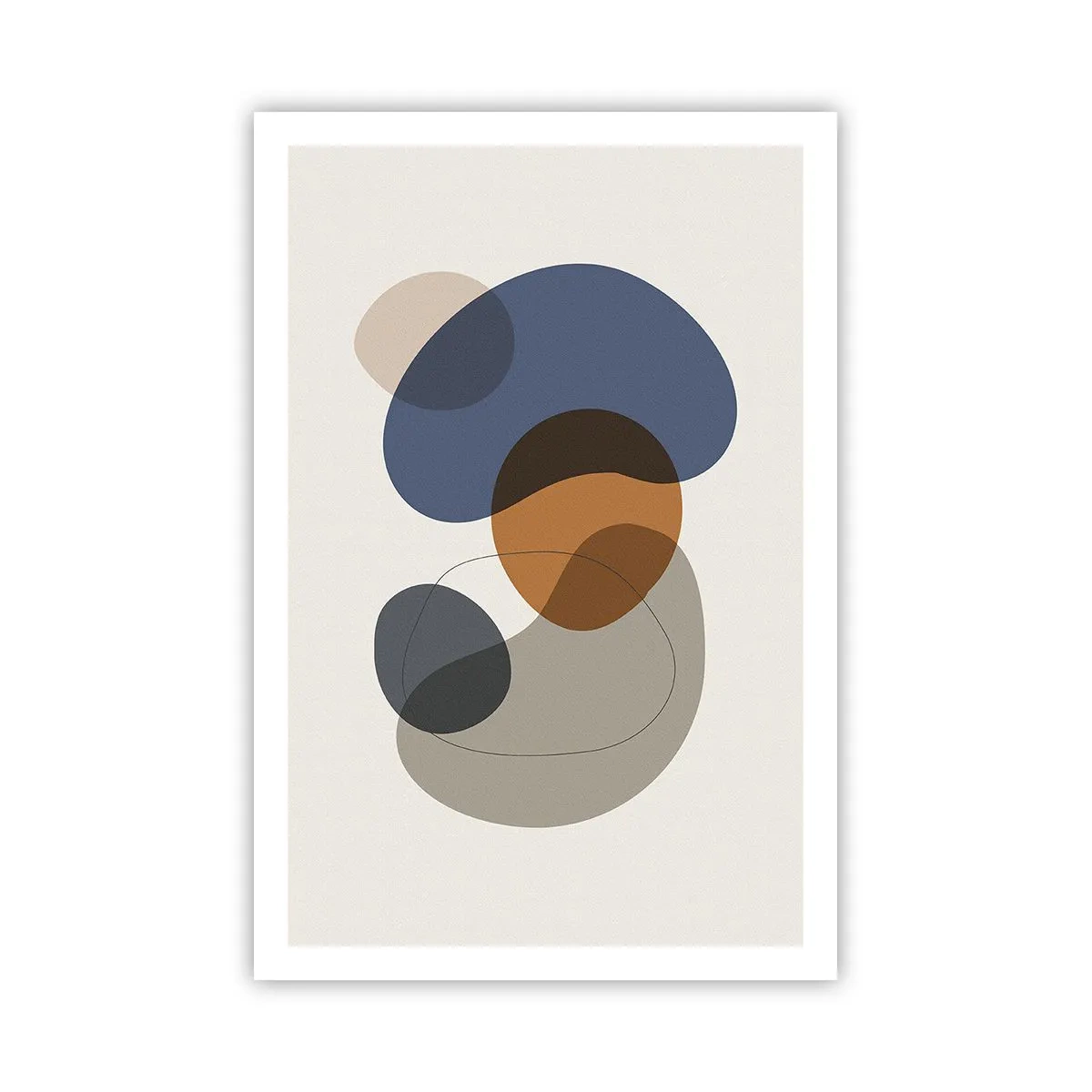 Plakat - Krople barw - 61x91 cm