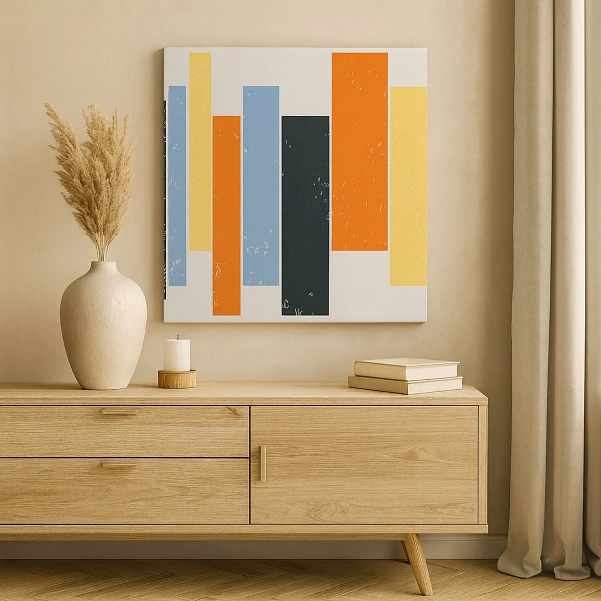 Obraz na płótnie - Zapis muzyki - 30x30 cm