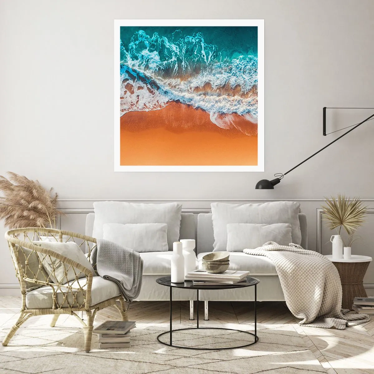 Plakat - Zawsze w parze - 50x50 cm