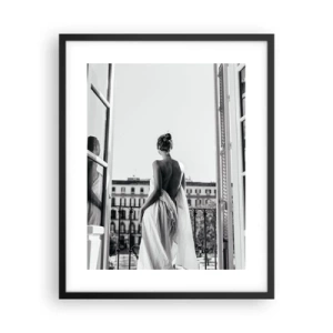 Plakat w czarnej ramie - Przebudzenie zmysłów - 40x50 cm