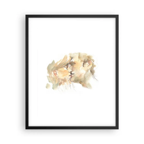 Plakat w czarnej ramie - Odnaleziona połowa? - 40x50 cm