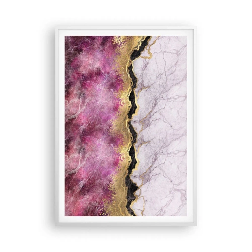 Plakat w białej ramie - Na granicy - 70x100 cm