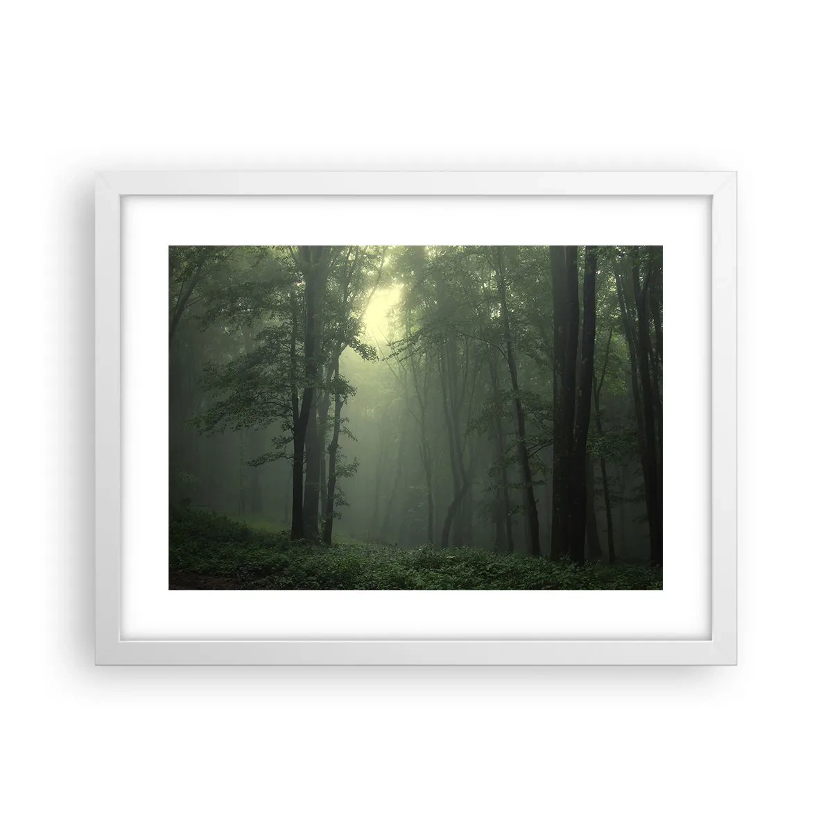 Plakat w białej ramie - Zanim się obudzi - 40x30 cm